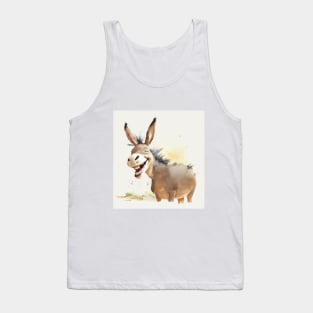 Happy Donkey Laughing Tank Top